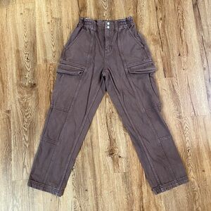 Pacsun Brown Cargo Jeans